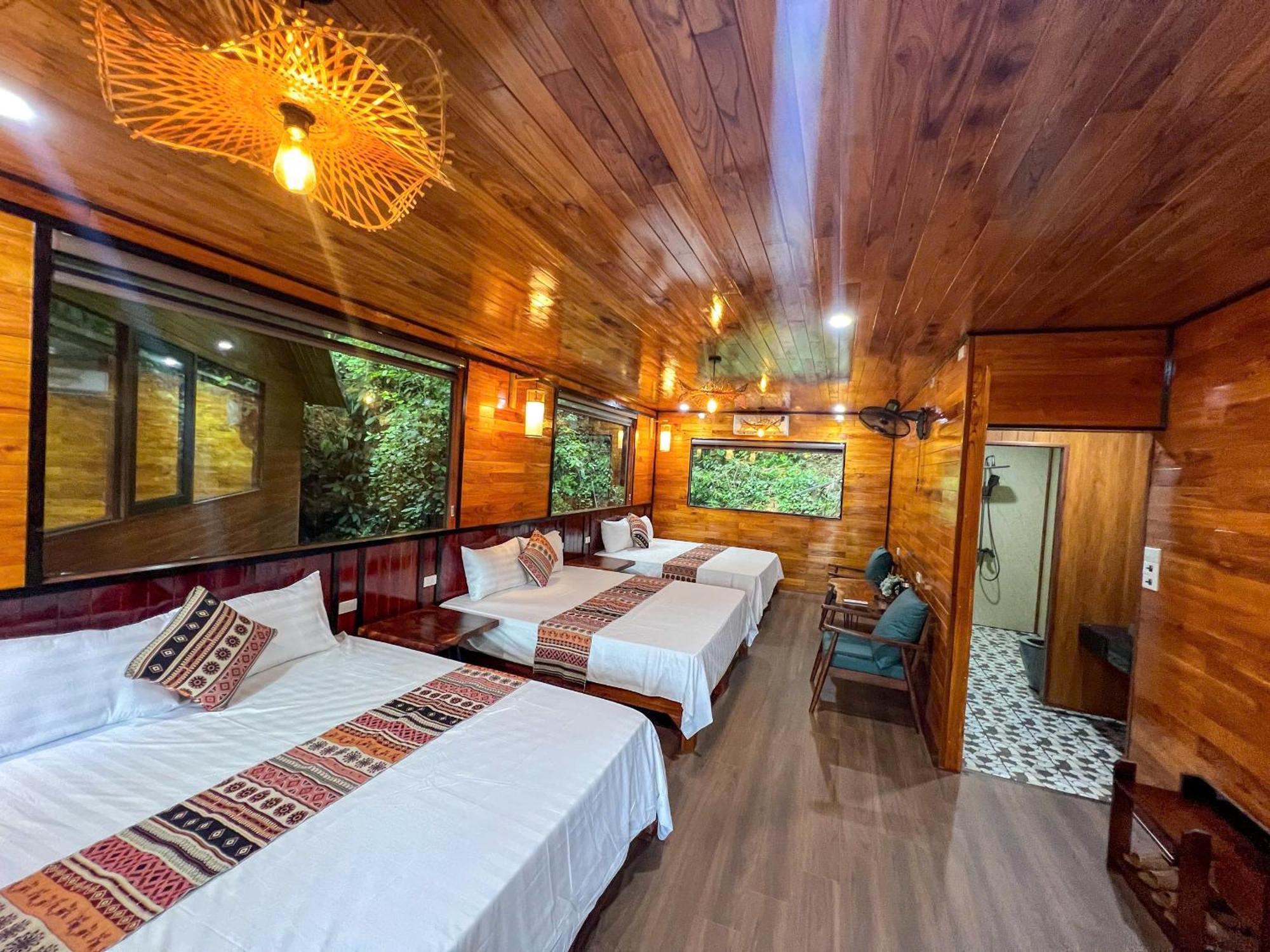 Tam Coc Central Bungalow-Hostel Vu Lam Екстер'єр фото