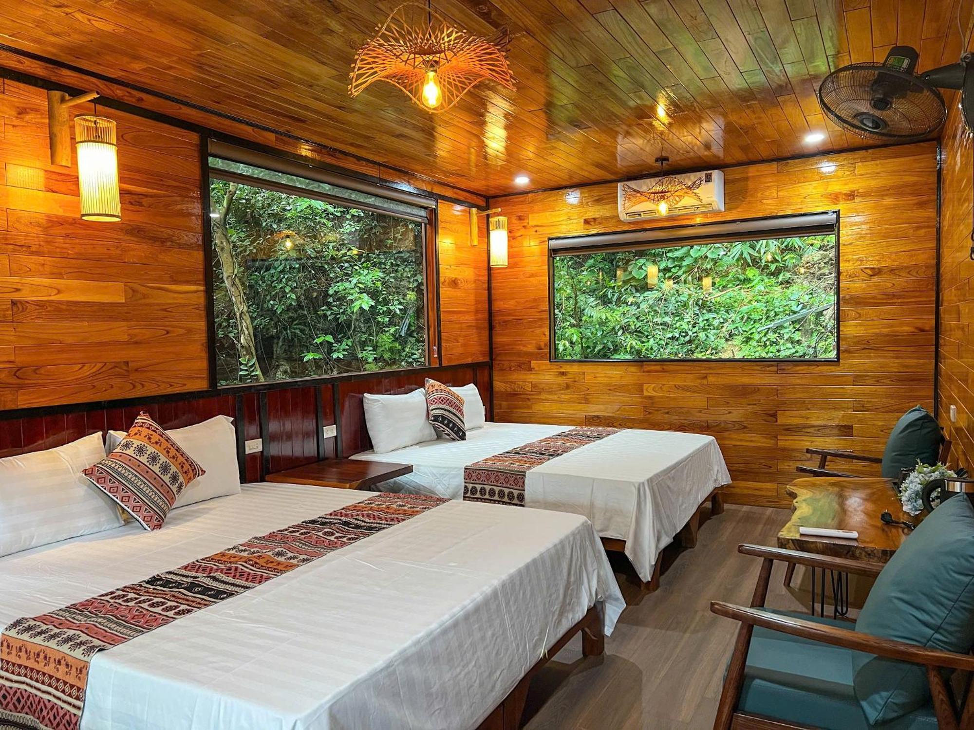Tam Coc Central Bungalow-Hostel Vu Lam Екстер'єр фото