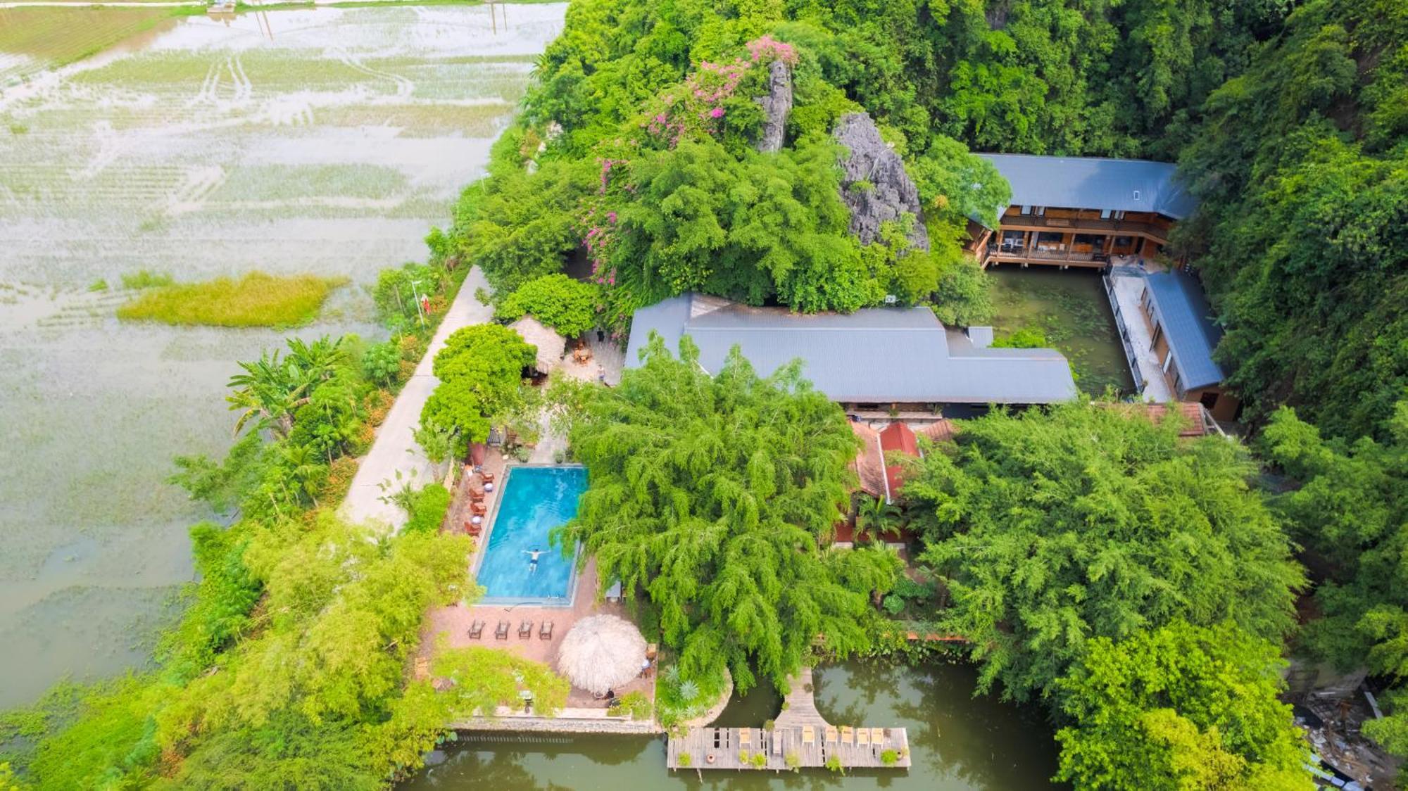 Tam Coc Central Bungalow-Hostel Vu Lam Екстер'єр фото