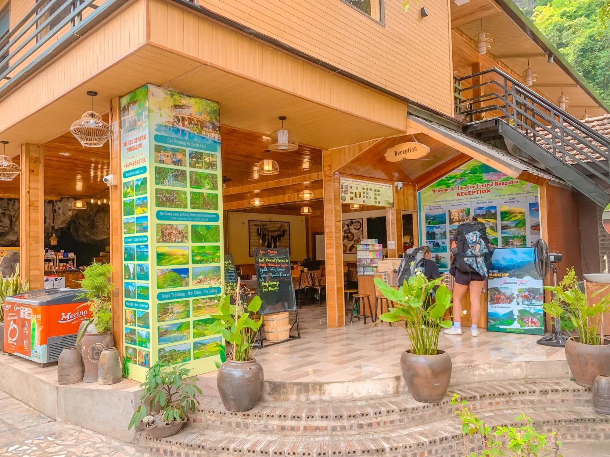 Tam Coc Central Bungalow-Hostel Vu Lam Екстер'єр фото