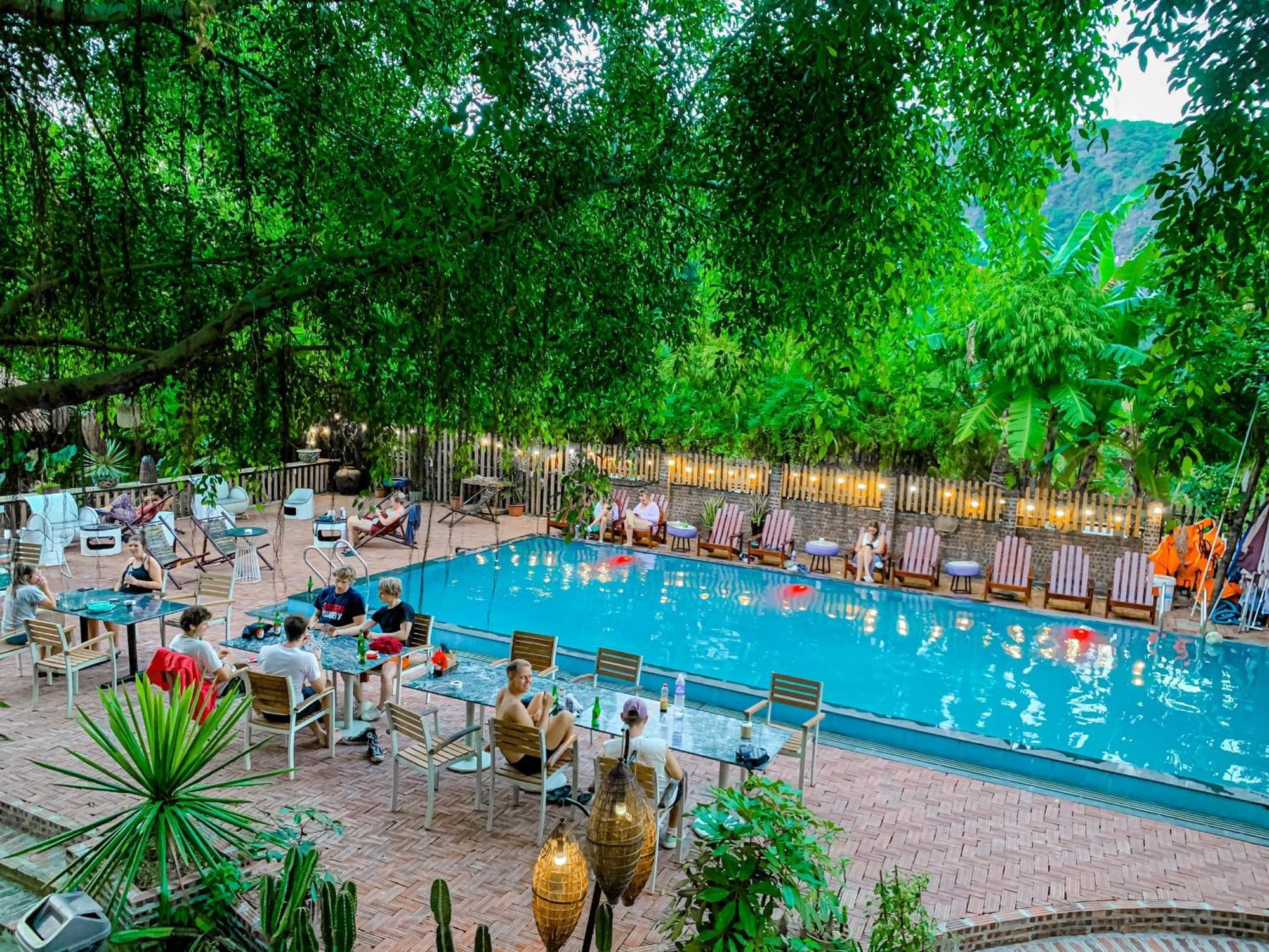Tam Coc Central Bungalow-Hostel Vu Lam Екстер'єр фото