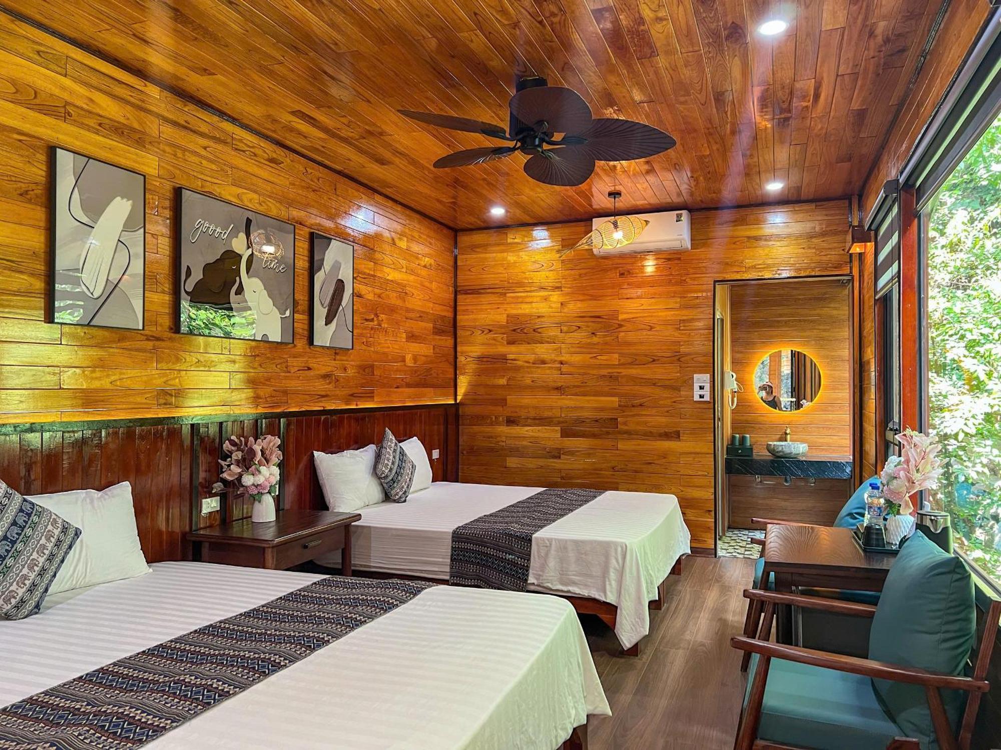Tam Coc Central Bungalow-Hostel Vu Lam Екстер'єр фото