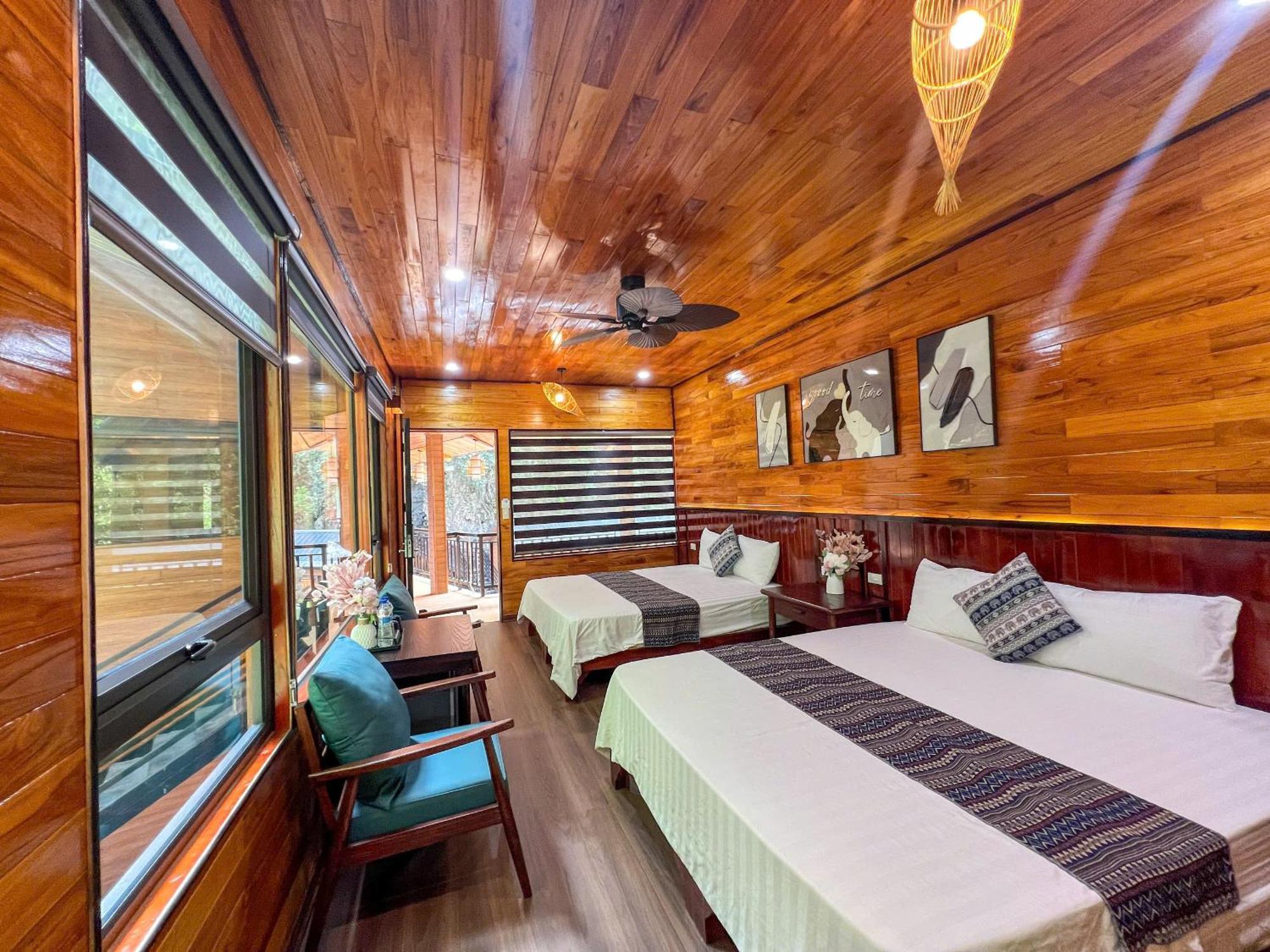 Tam Coc Central Bungalow-Hostel Vu Lam Екстер'єр фото