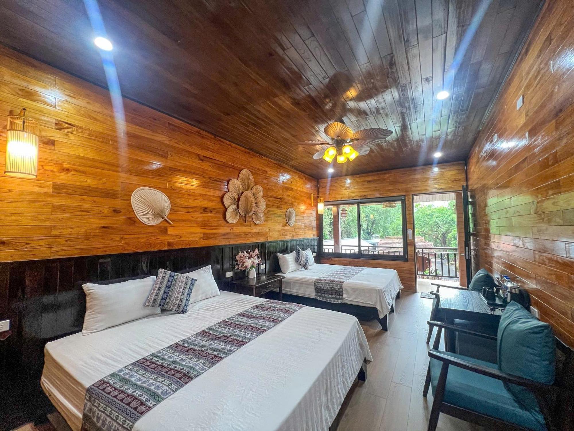 Tam Coc Central Bungalow-Hostel Vu Lam Екстер'єр фото