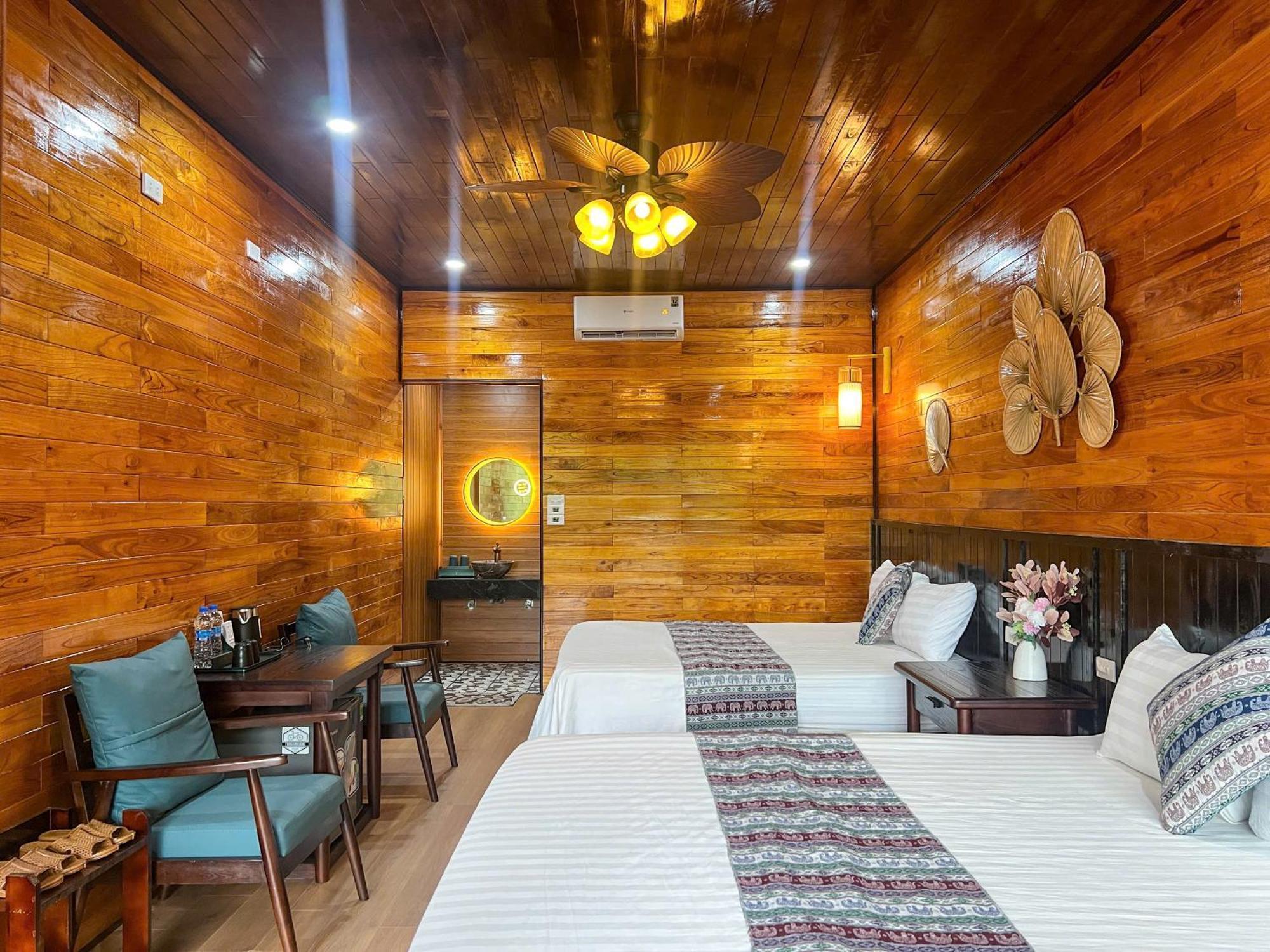 Tam Coc Central Bungalow-Hostel Vu Lam Екстер'єр фото