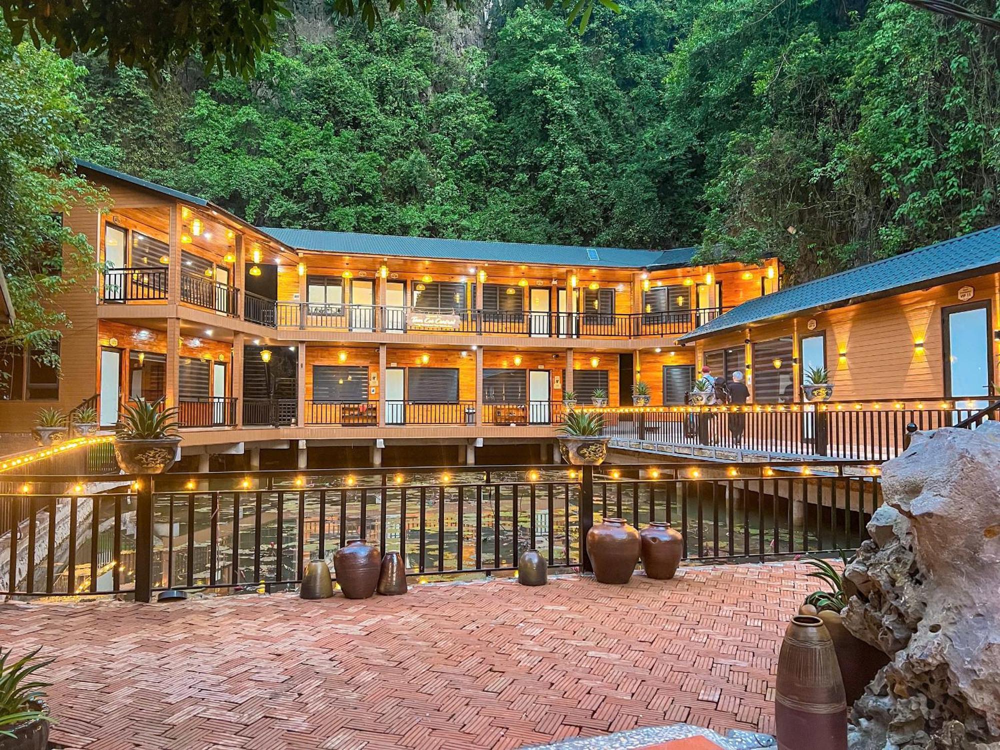 Tam Coc Central Bungalow-Hostel Vu Lam Екстер'єр фото