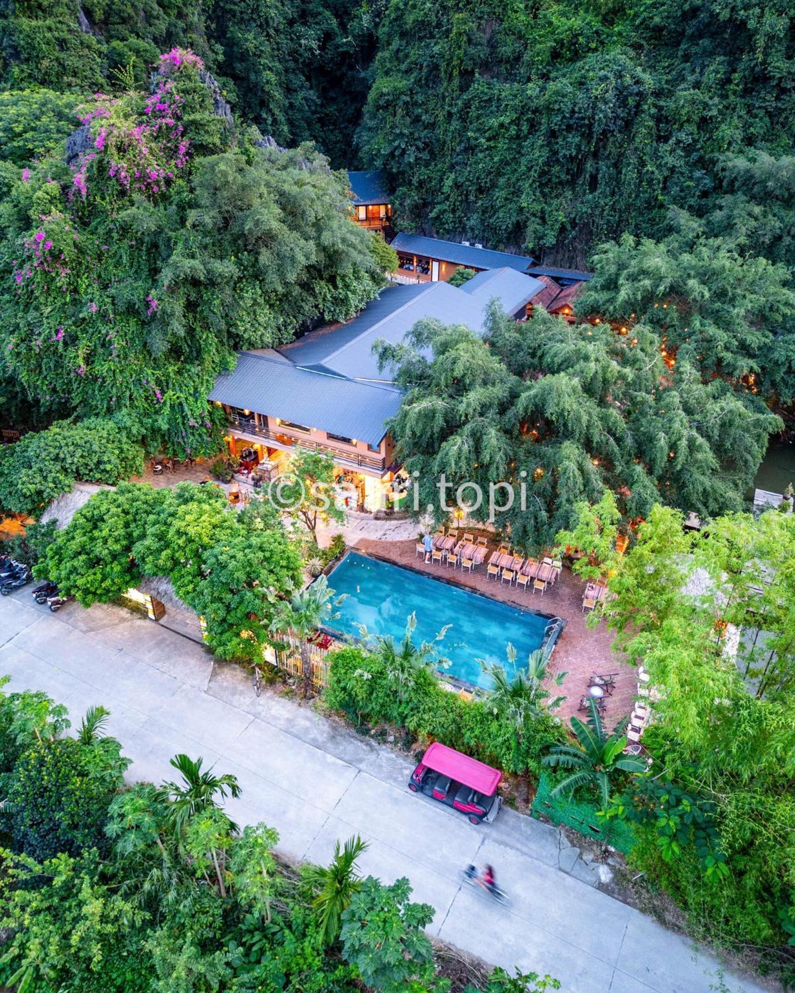 Tam Coc Central Bungalow-Hostel Vu Lam Екстер'єр фото